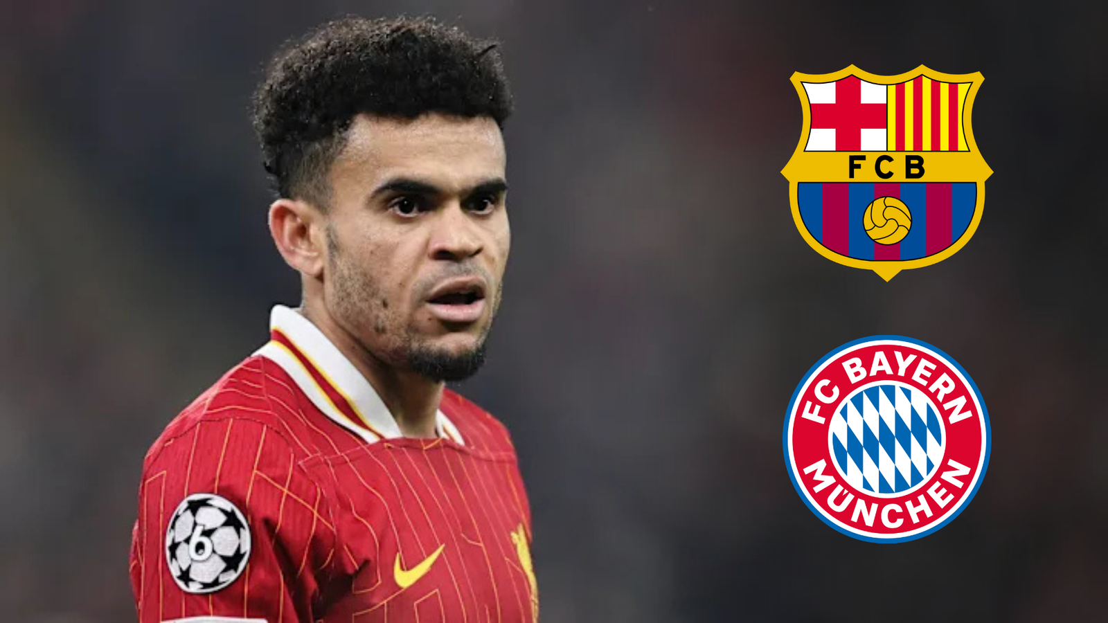 Luis Díaz – Open to Leaving Liverpool, Interest from Bayern and Barcelona