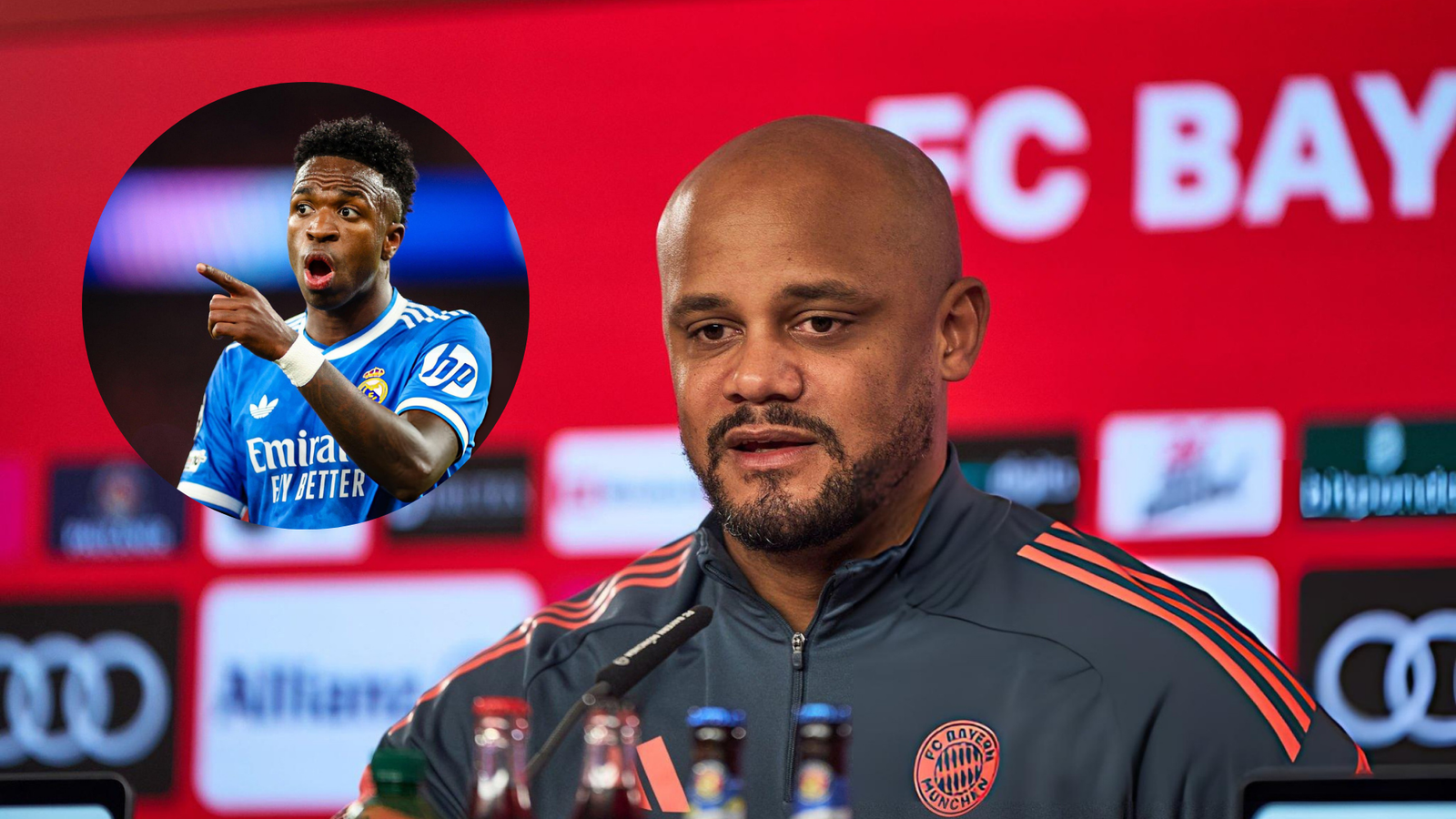 Kompany Reacts to Vinicius Jr. Racism Row